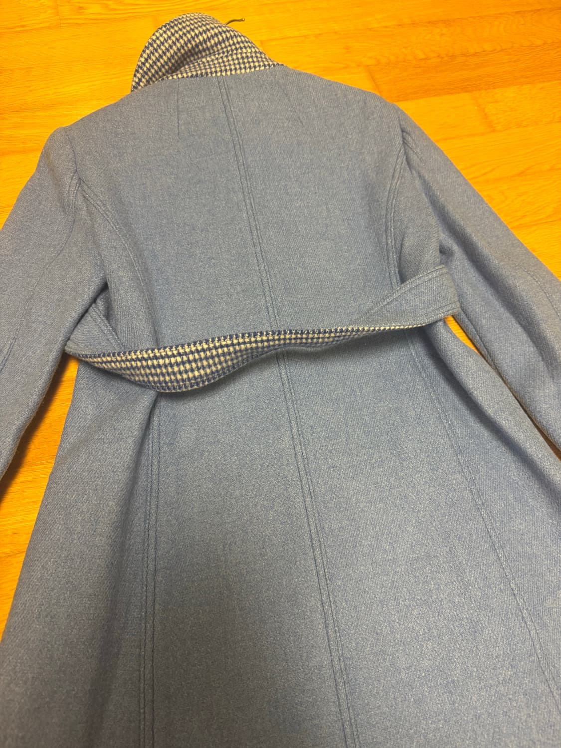 막스마라 막스앤코 파리 하늘색 코트 상품이미지7