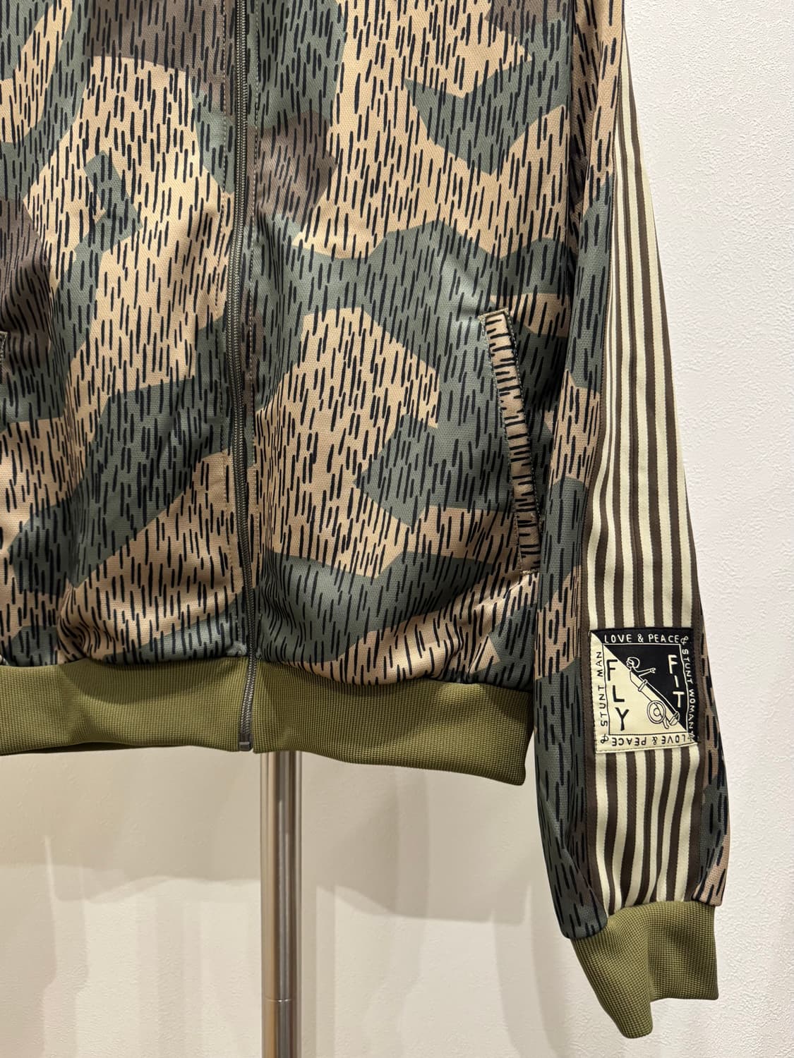 캐피탈 레인 카모 저지 트랙 자켓 상품이미지3