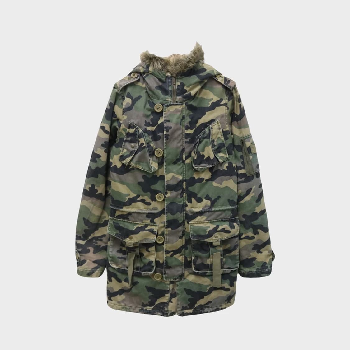 록시 밀리터리 야상 자켓 63383 상품이미지1