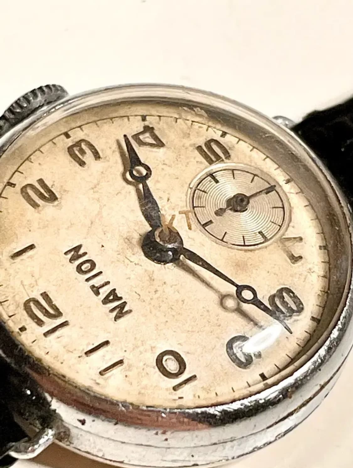 1930년대 빈티지 세이코 네이션 트렌치 수동 시계 일본 엔틱 SEIKO 상품이미지7