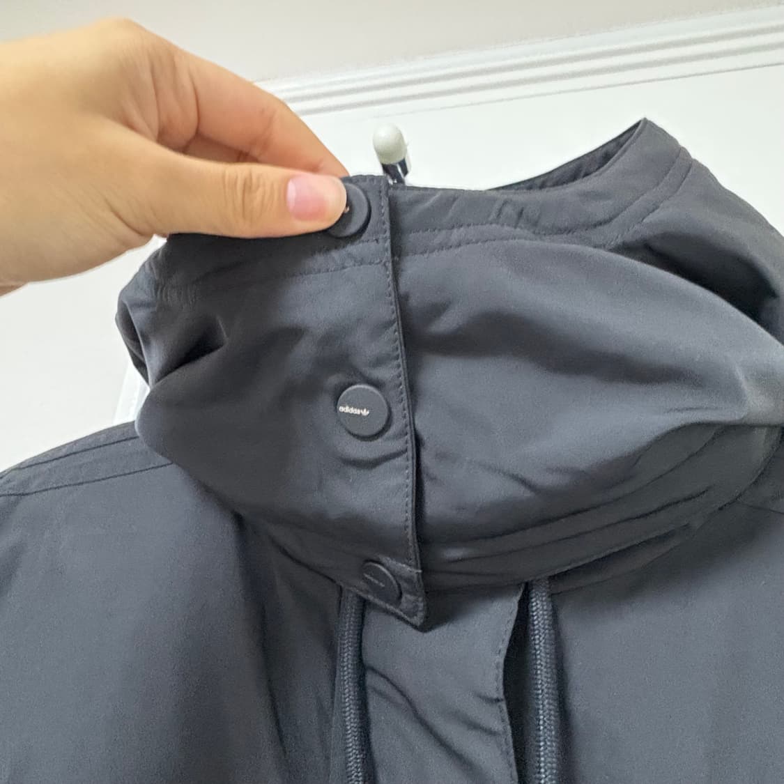 초희귀 레어템) 아디다스 올블랙 파이어버드 패딩 점퍼 110 상품이미지8