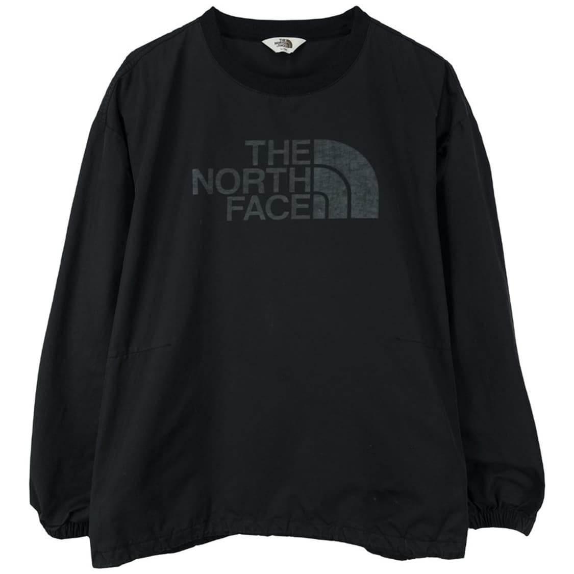 [노스페이스] 빅로고 오버핏 바람막이 웜업 블랙 M18031 상품이미지2