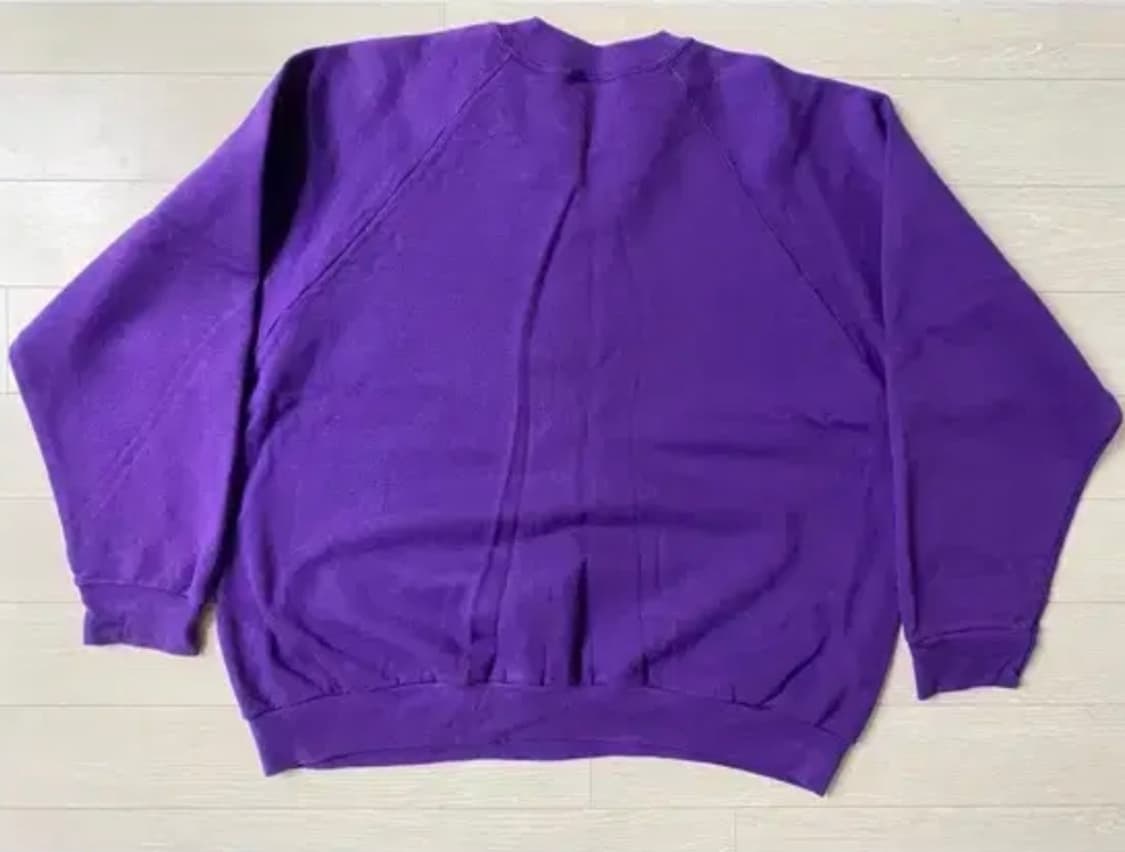 usa 빈티지 스웻셔츠(블랙/퍼플) 상품이미지2