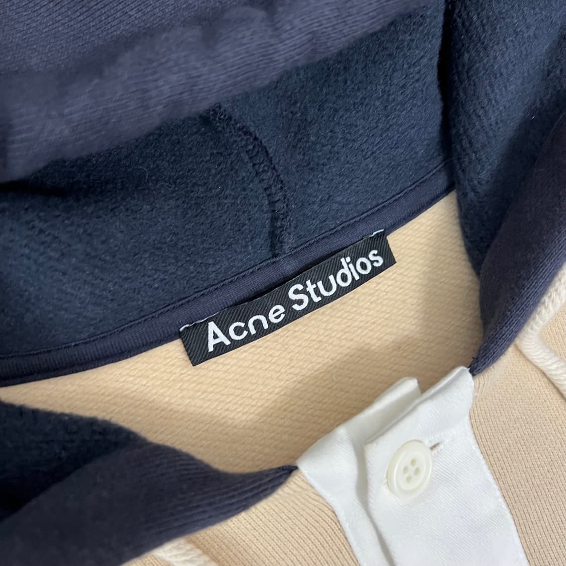 아크네 스튜디오 스트라이프 럭비 PK 후디 상품이미지3