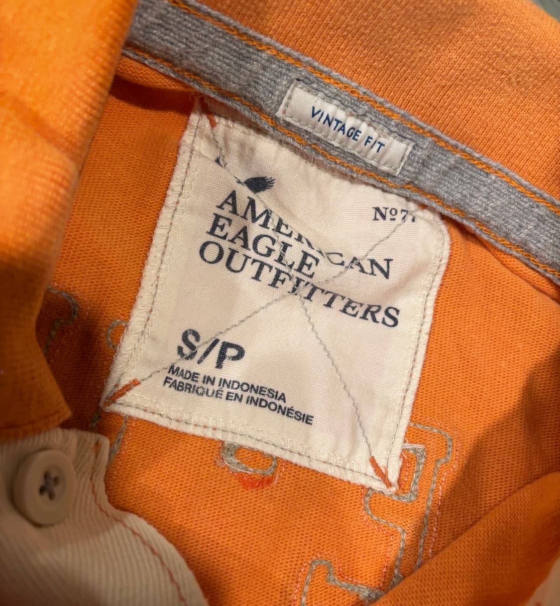 아메리칸이글 빈티지핏 폴로셔츠 상품이미지2