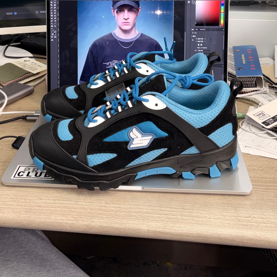 43 Sicko x Xvessel hiking shoe Blue 상품이미지1