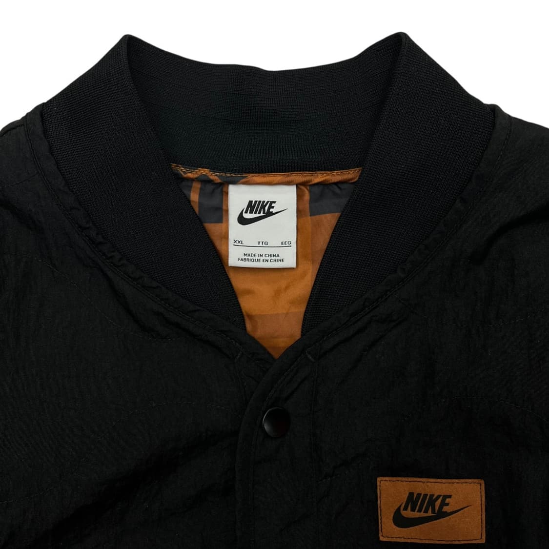 나이키 블랙 버튼 누빔 자켓 2XL 상품이미지6
