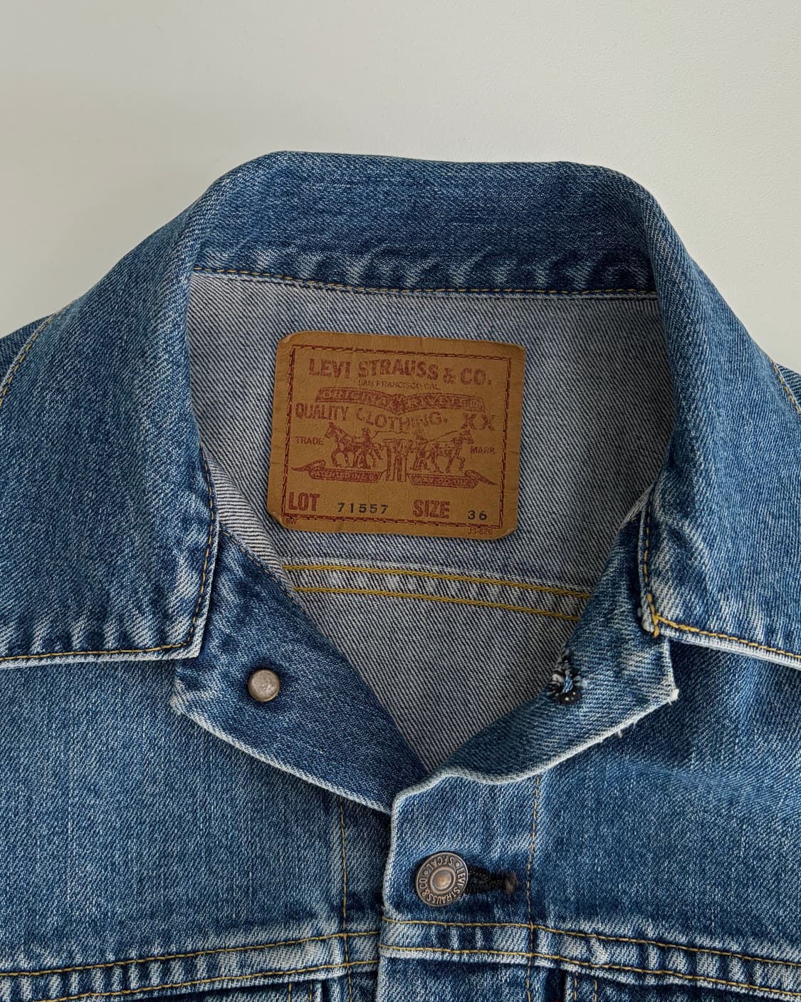 [36]리바이스 90s JPN LVC 3세대 데님 자켓 상품이미지7