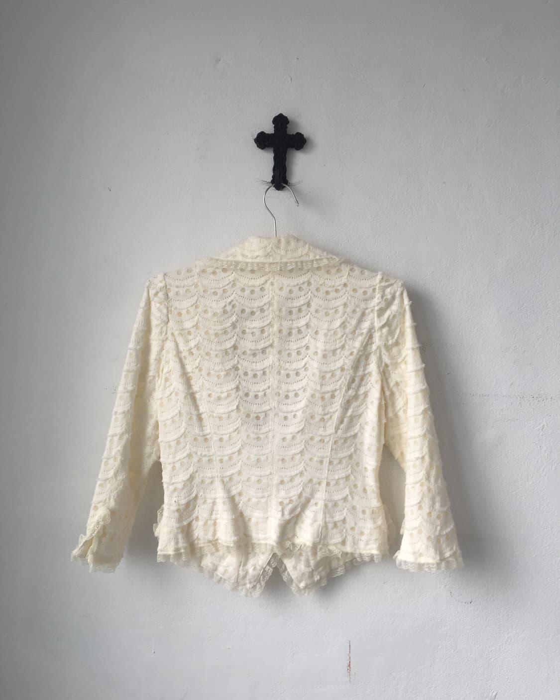 Lace trimming pattern jacket 상품이미지5