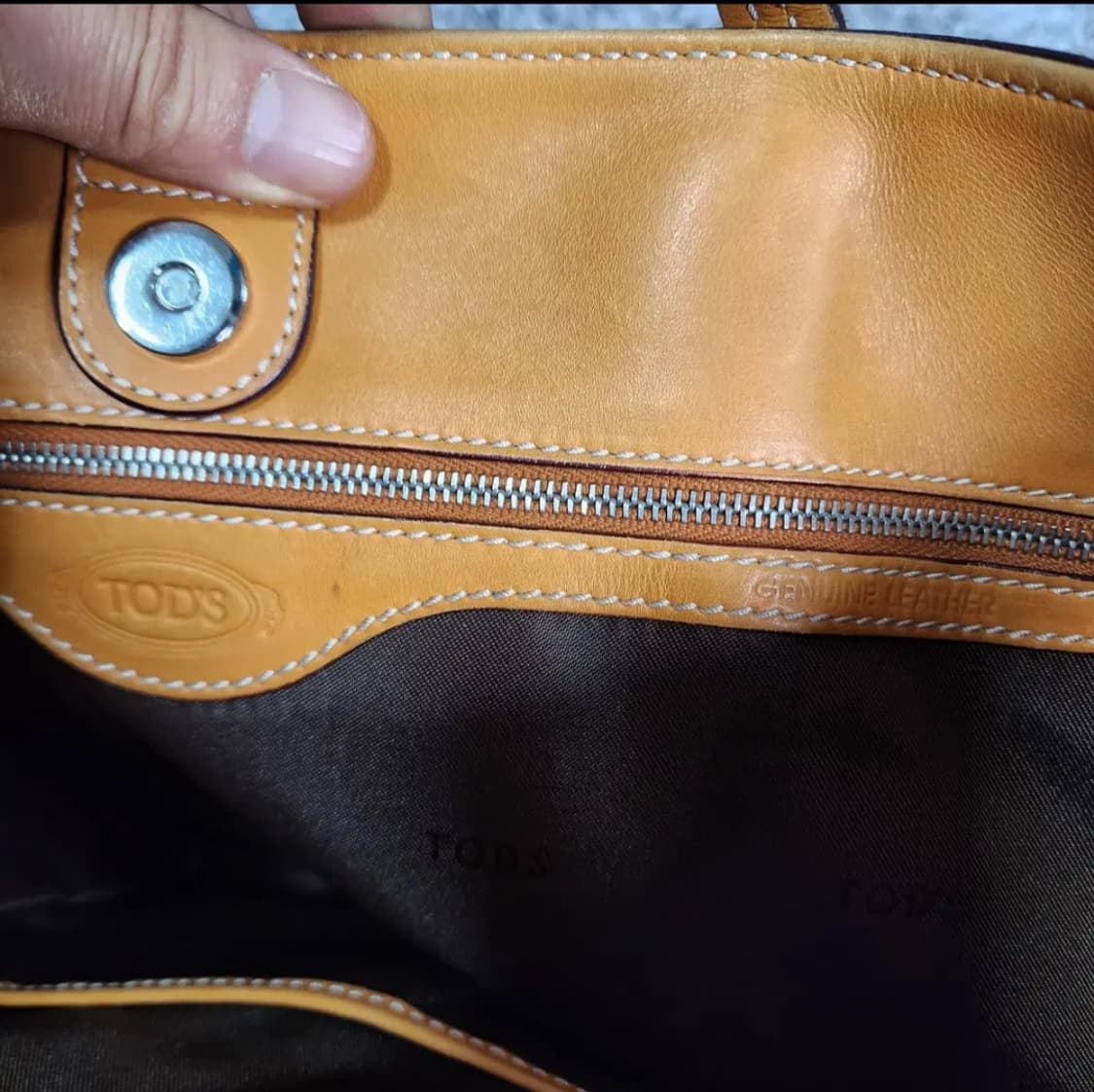 토즈 레더 쇼퍼백 숄더백 상품이미지10