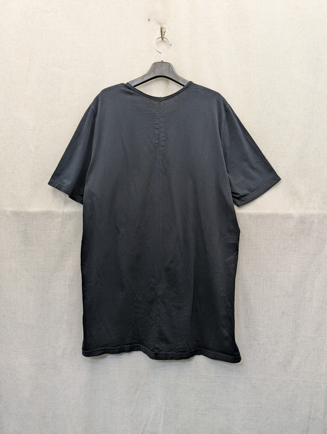 릭오웬스 블랙 오망성 프린팅 반팔 티셔츠 상품이미지2