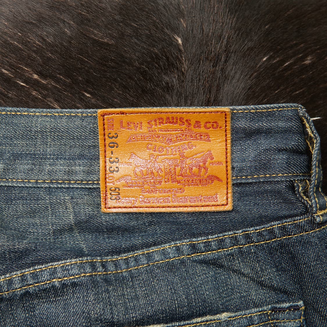 [36] 00s 리바이스 재팬 503-03 데님팬츠 MB-1399  상품이미지5