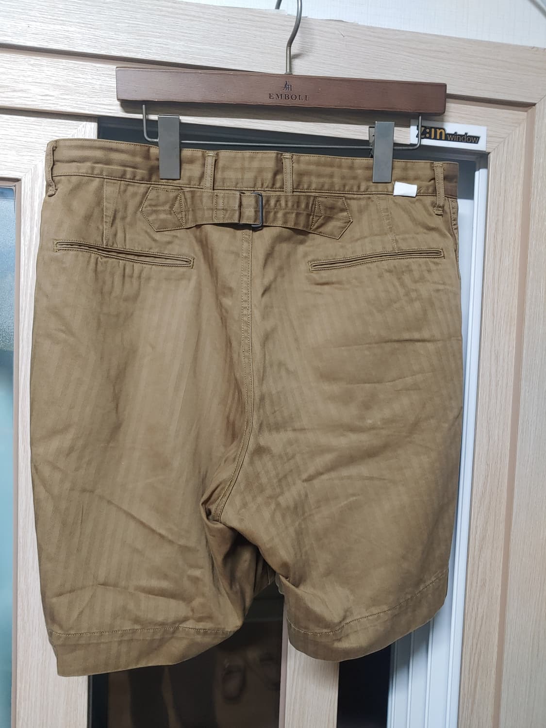 피그벨 헤링본 쇼츠 반바지 상품이미지2