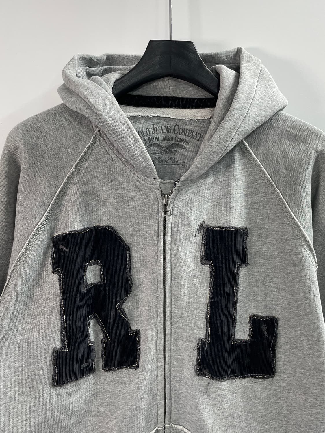 폴로 진스 RL 자수 후드집업 (on.566) 상품이미지2