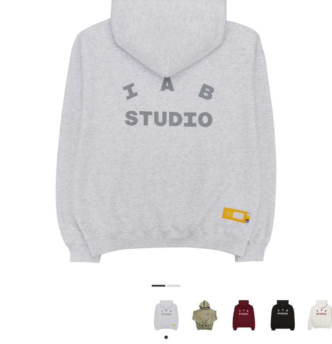 아이앱스튜디오 후드 라이트 그레이 s 상품이미지1