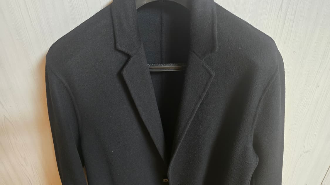 올세인츠 블랙 롱코트 L 상품이미지2