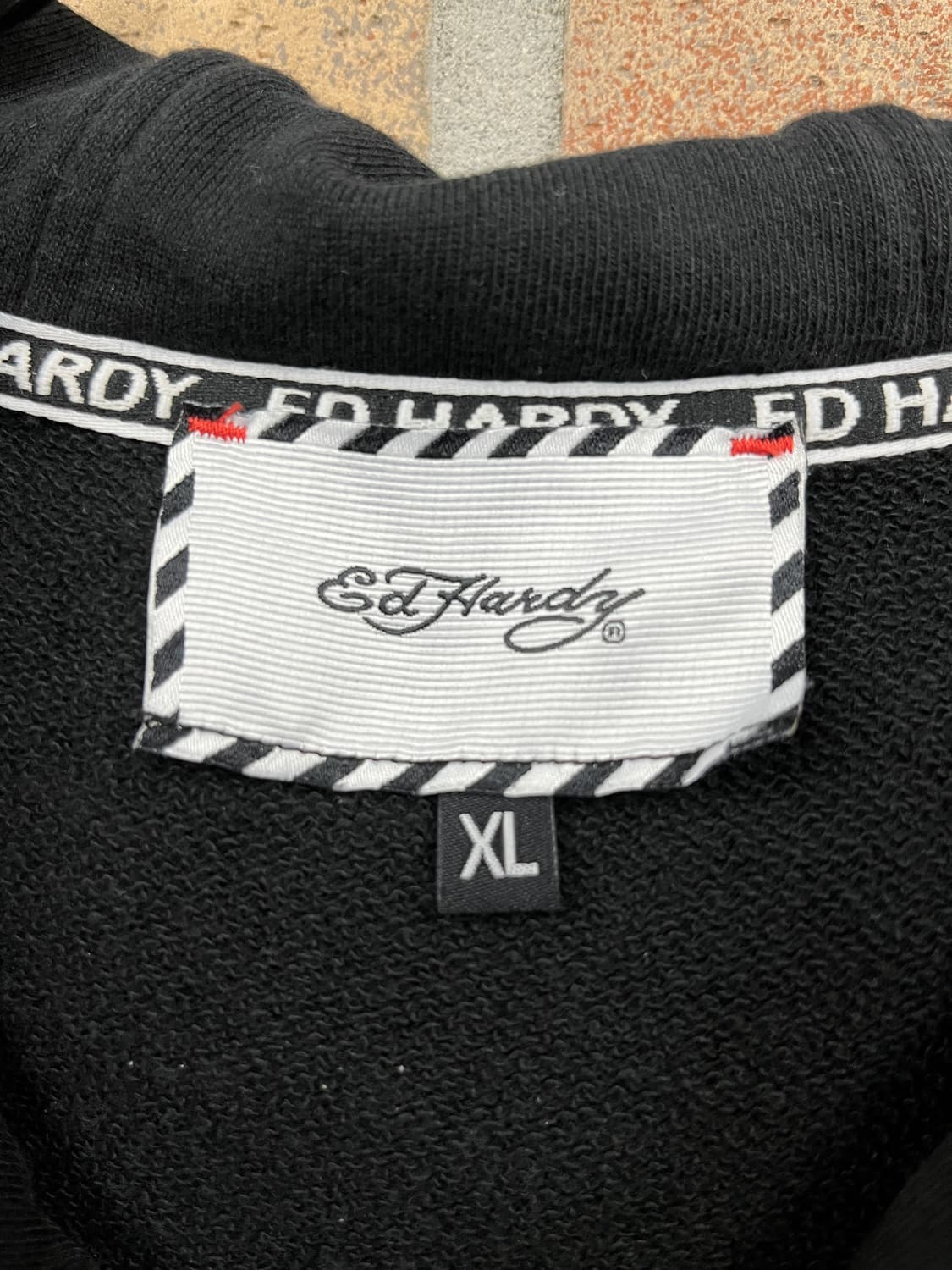 Ed Hardy 타이거 로고 후드 집업 자켓 상품이미지9