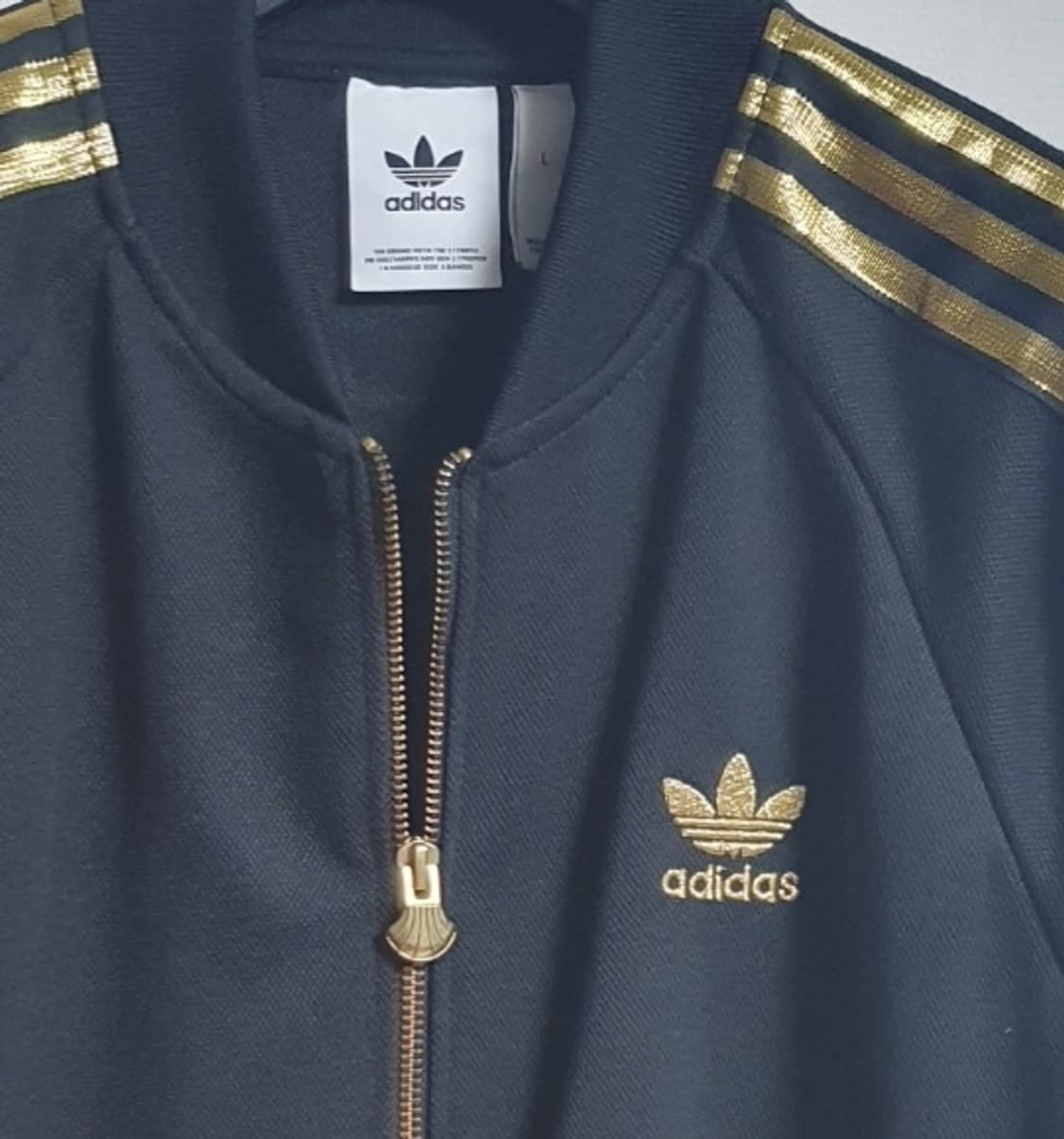 아디다스 져지 SST 24 트랙탑 블랙 골드라인 L 상품이미지3