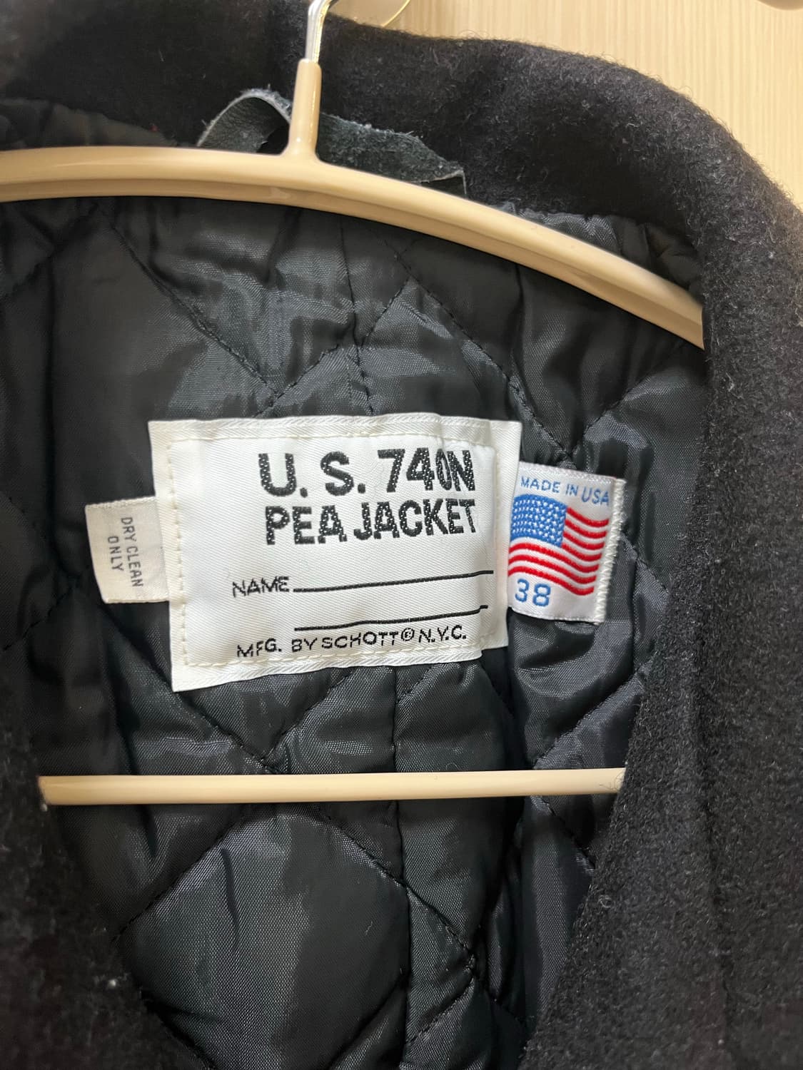 SCHOTT 740N 피코트 (38사이즈) 상품이미지2