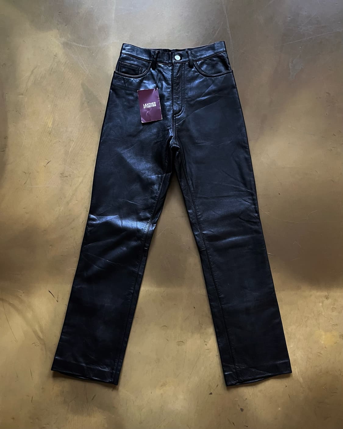 COGGIOLA Real Cowhide Leather Trouser 상품이미지3