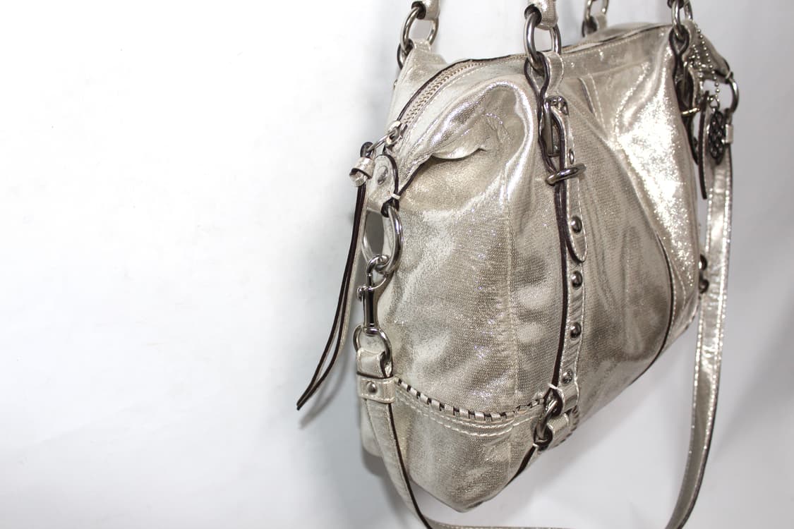 2000s COACH 코치 메탈릭 2WAY백 상품이미지4
