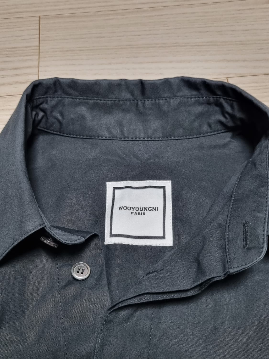 우영미 절개 셔츠 상품이미지3