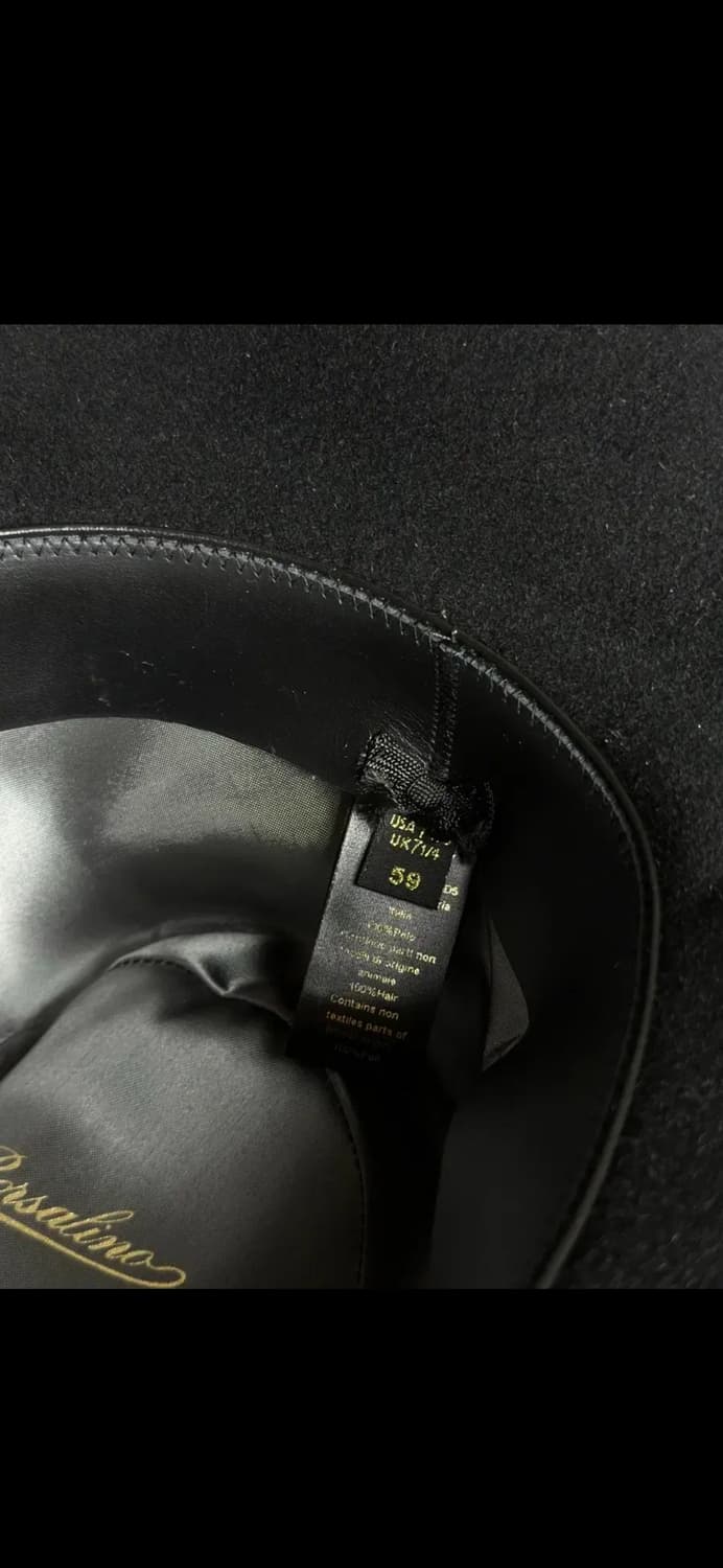 Borsalino 보르살리노 페도라 59 상품이미지6