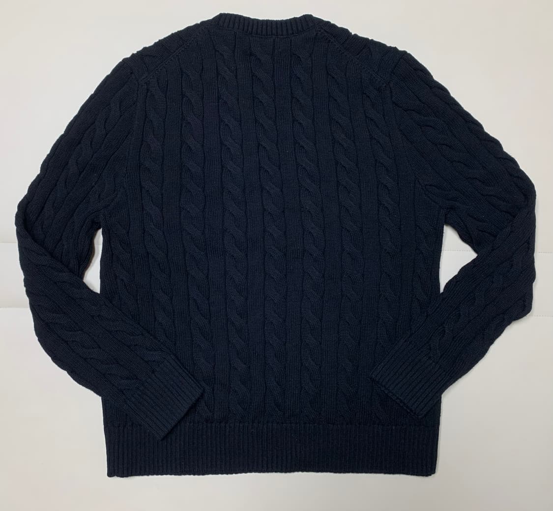 [L]폴로 케이블 니트 코튼 스웨터 상품이미지2