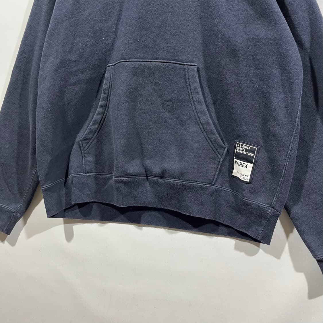 [Avirex] 아비렉스 로고 후드티셔츠 상품이미지4