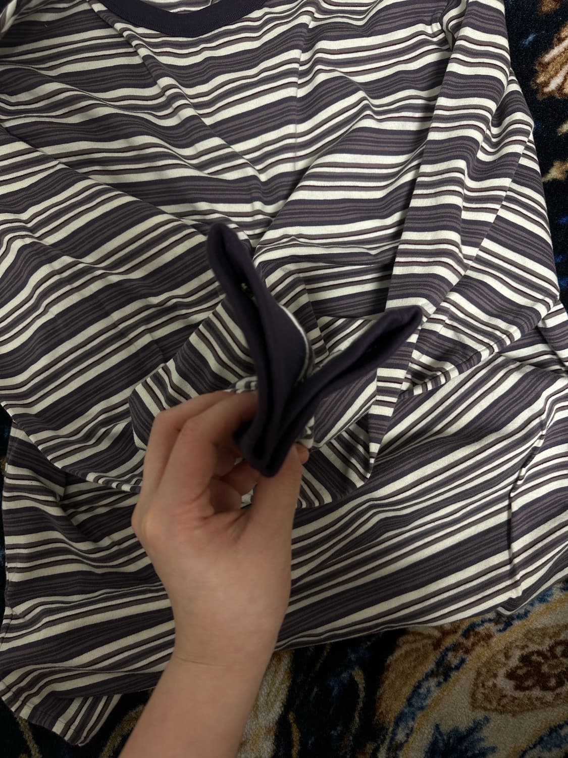 999휴머니티 스트라이프 롱슬리브 상품이미지2