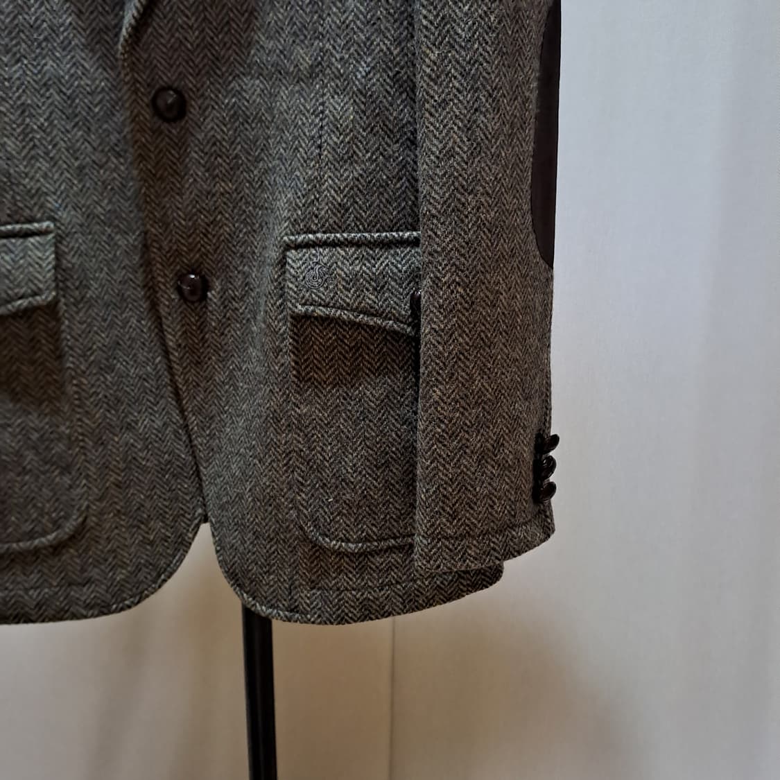 (택포) 빈폴 블랙라벨 헤링본 자켓 95 A933 상품이미지4