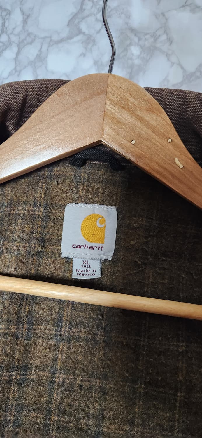 칼하트 J97 흑청 디트로이트 워크 자켓 상품이미지7