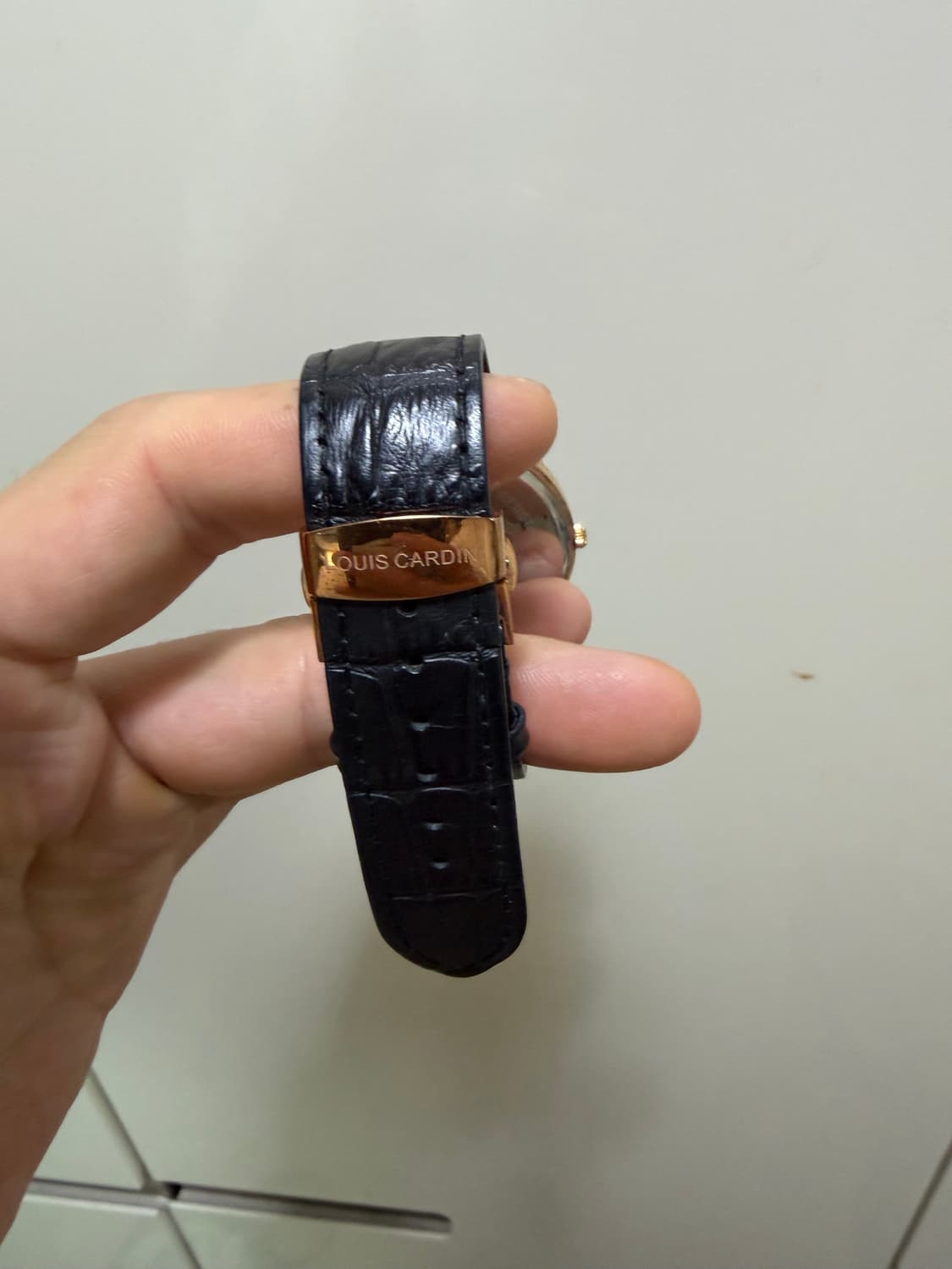 루이스카딘 남성가죽시계 상품이미지5