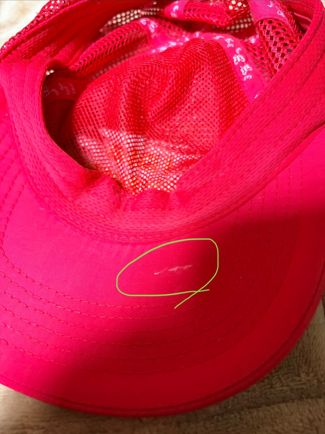 알렉스 조노 매쉬 캡 레드 상품이미지4