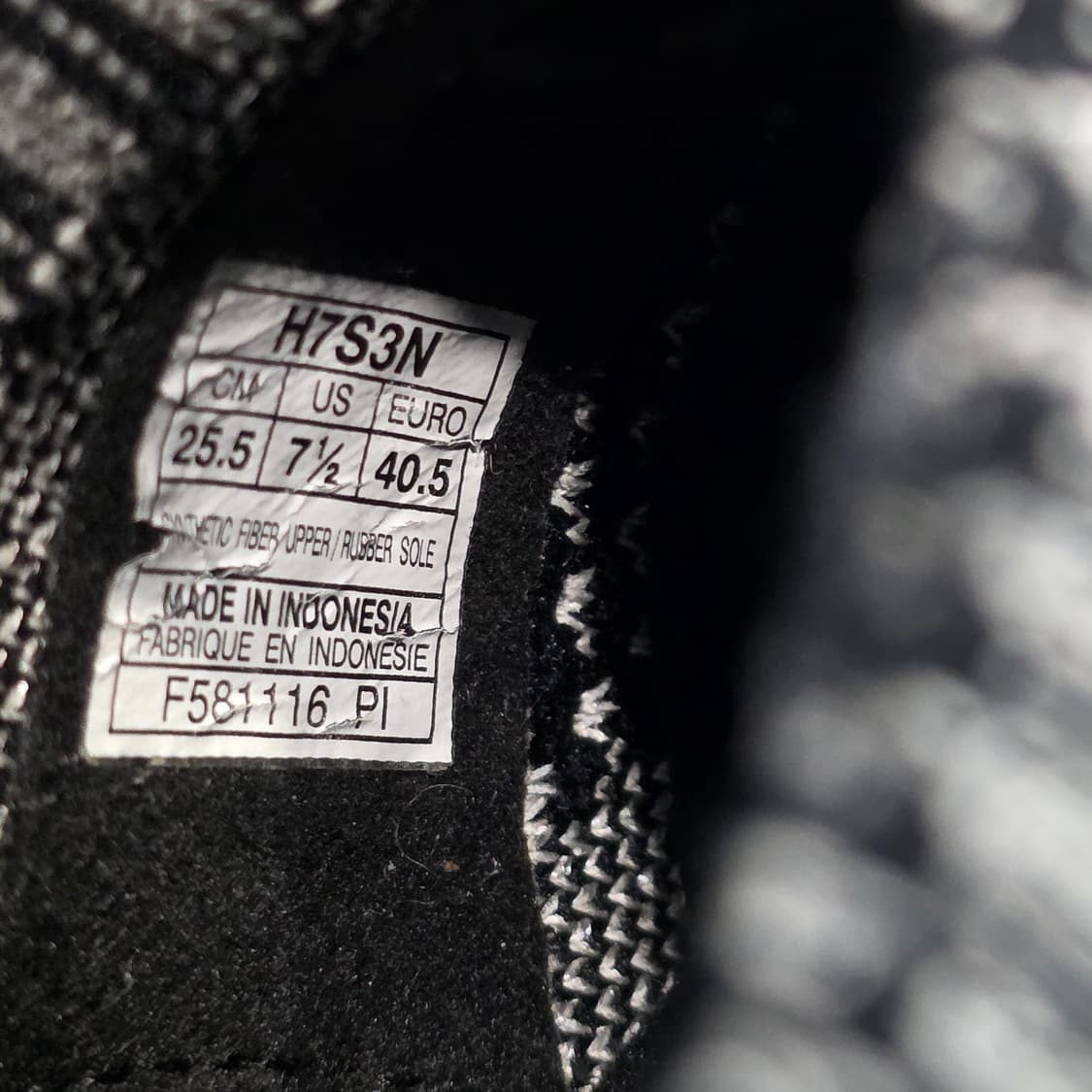 2w-23:아식스 젤 카야노 니트 H7S3N 블랙 255cm 상품이미지10