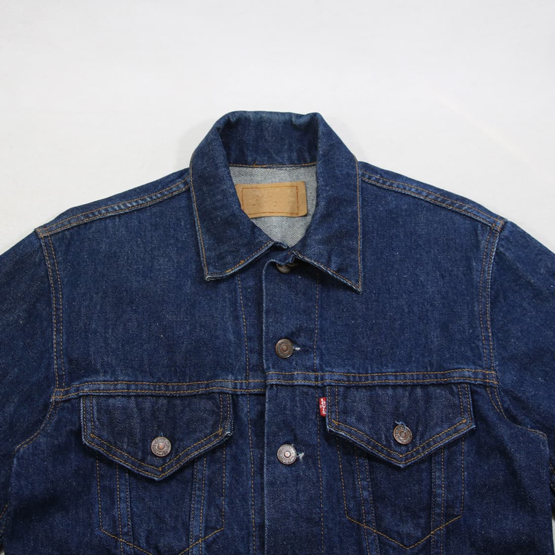 (착용컷) 90's 리바이스 70505-0217 데님 트러커 자켓 95 상품이미지5
