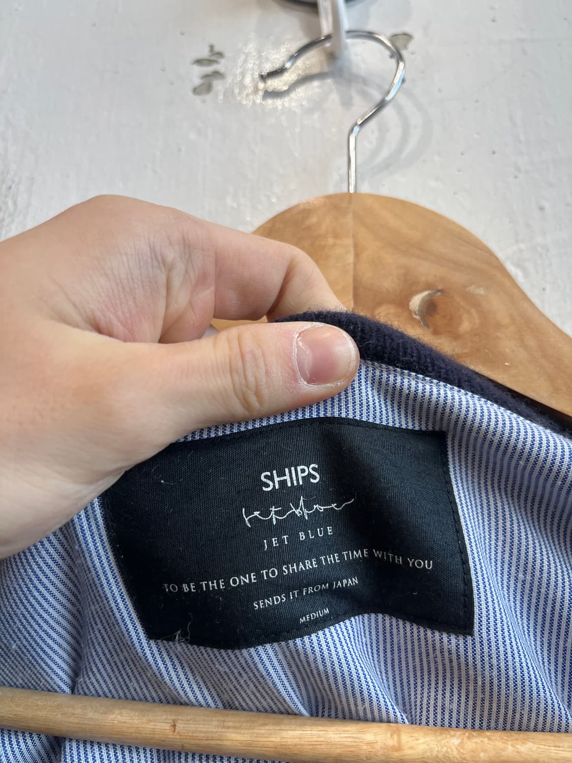 SHIPS JET BLUE 퓨어울 노르딕 가디건 우먼즈  상품이미지4