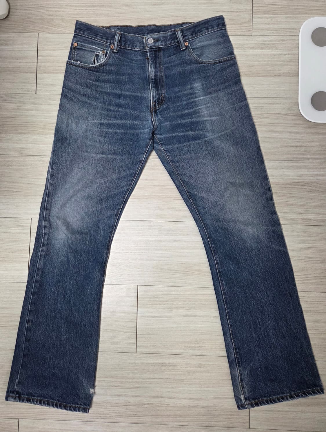 2013년도 리바이스517, 부츠컷 데님 w34  상품이미지1