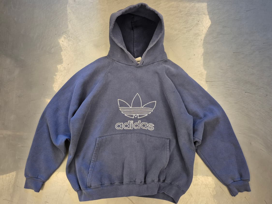 90s 아디다스 트레포일 후드 스웻 상품이미지1