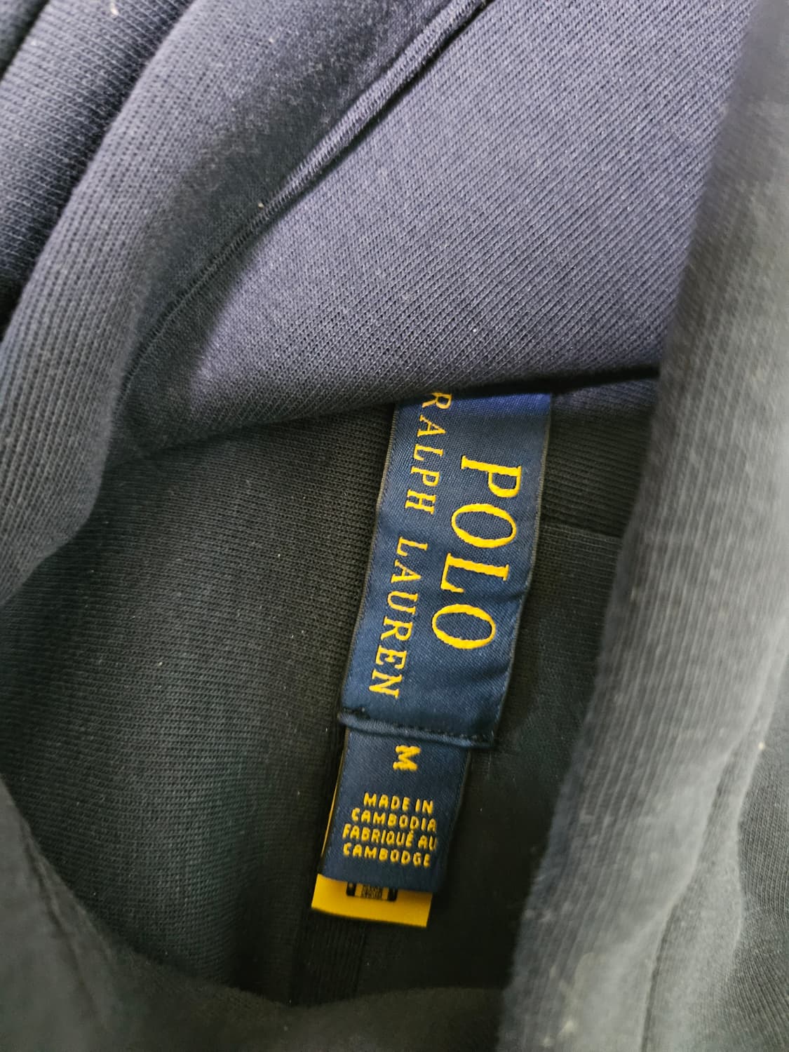 (정품 새상품)폴로 랄프로렌 네이비 후드티 M 상품이미지4