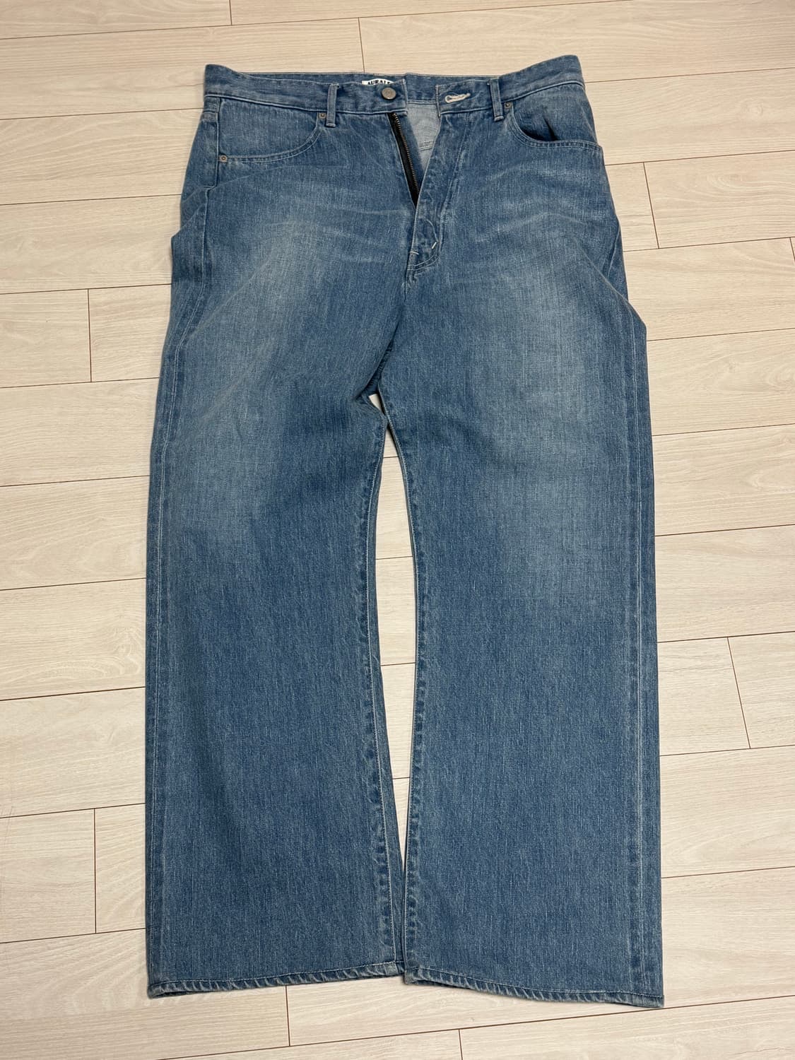 오라리 셀비지 데님 판매합니다 상품이미지1