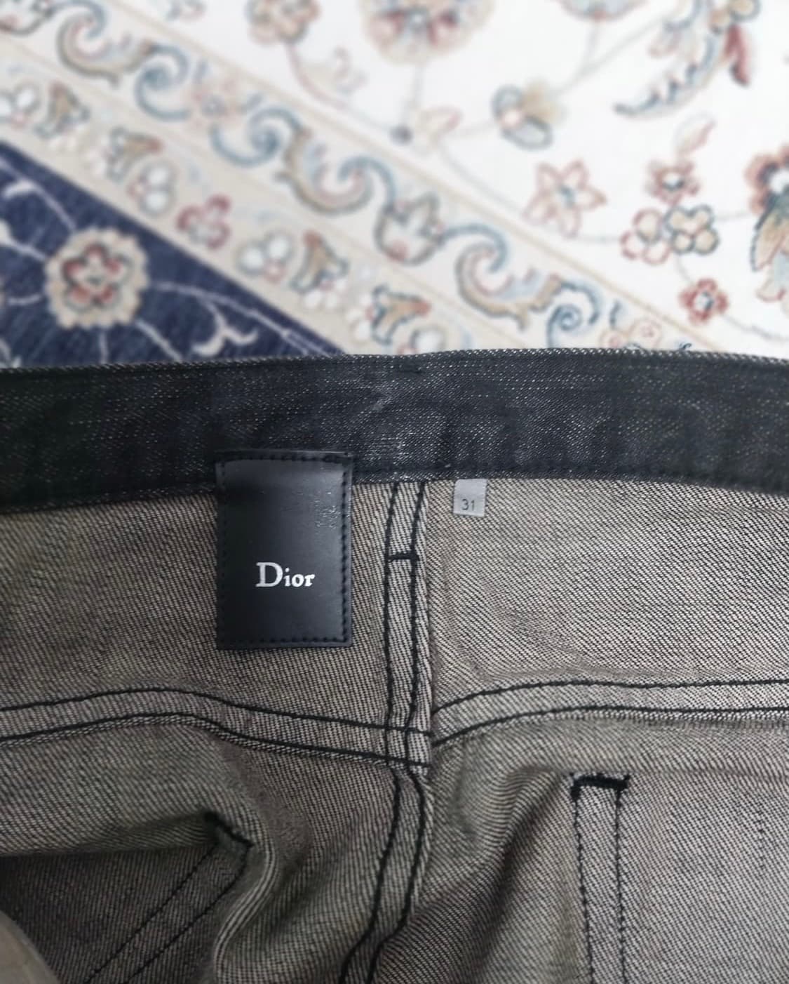 디올옴므 09 블랙왁스진 31사이즈 상품이미지3