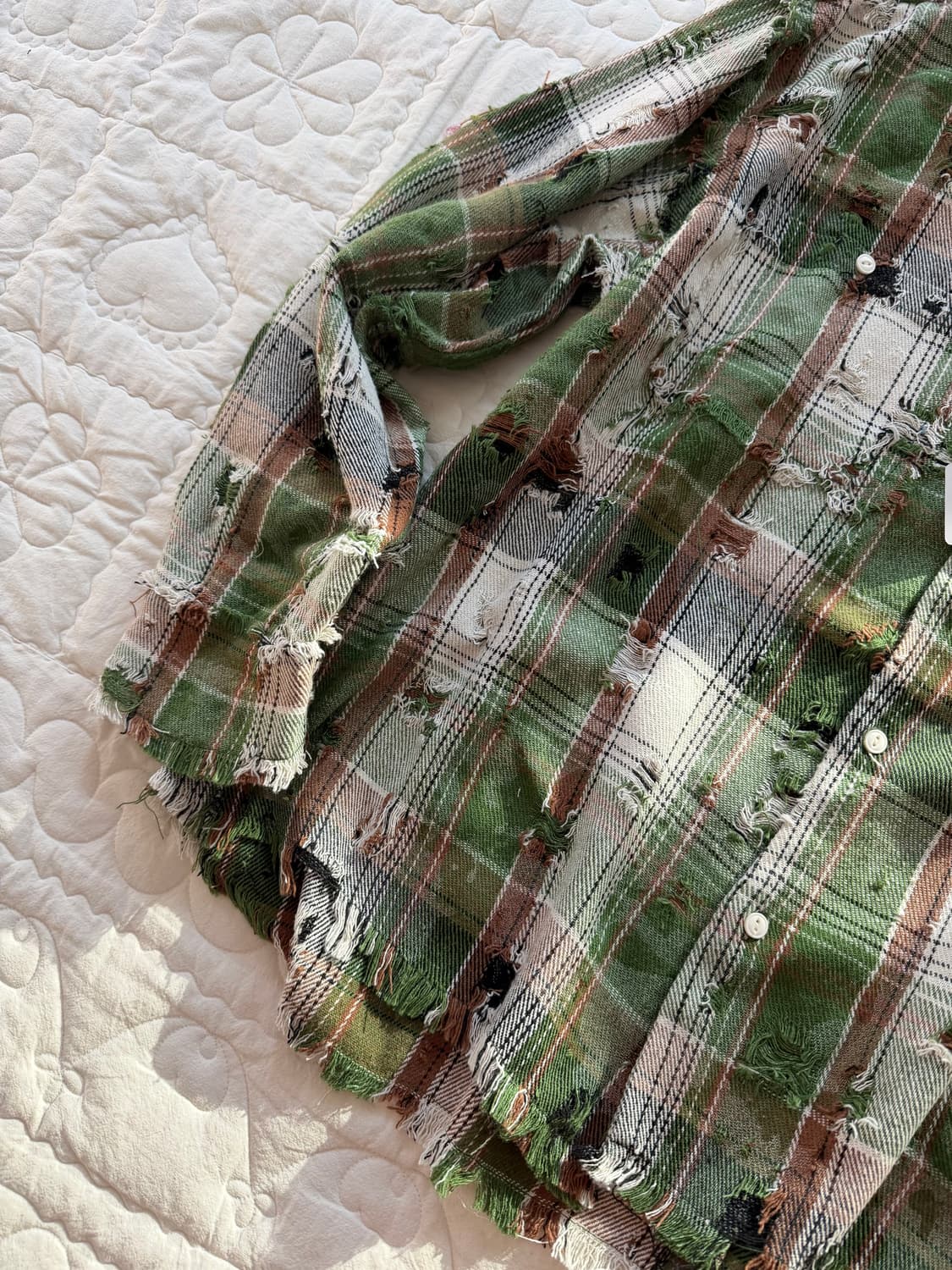 당케숀 일본매장신상 디스트레스 셔츠자켓 (해외에서도 라스트피스‼️) 상품이미지3