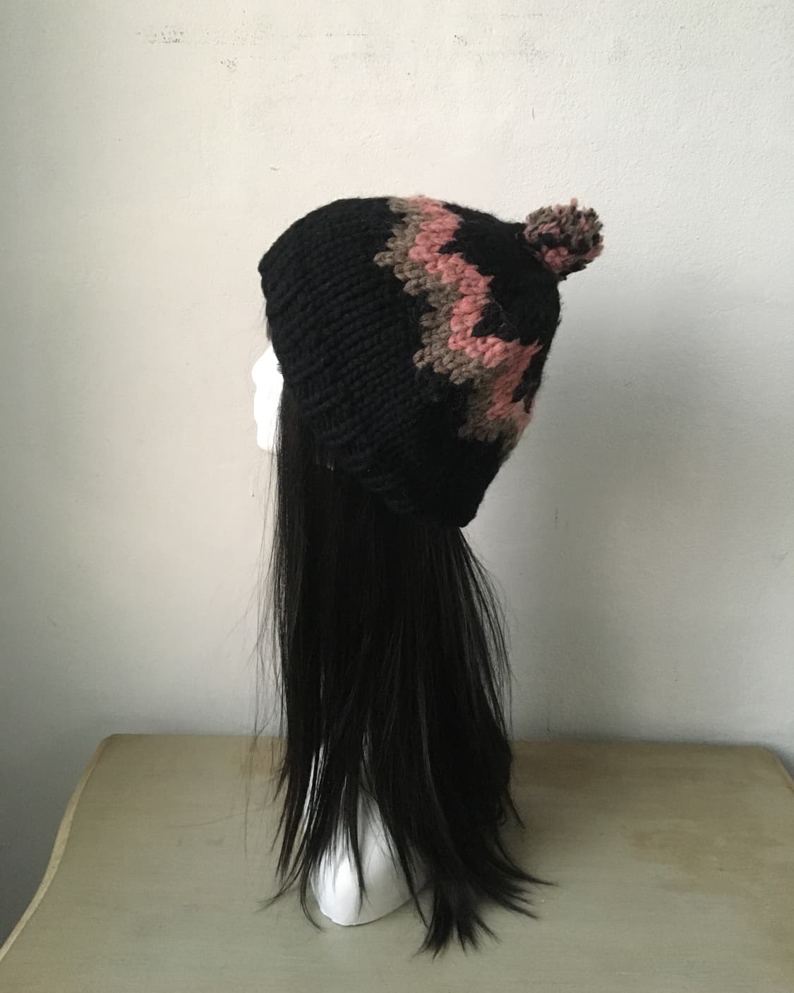  pom pattern knit beanie 상품이미지5