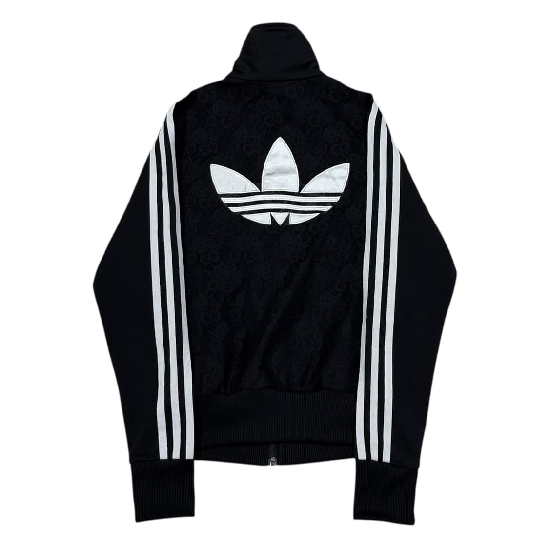 아디다스 빈티지 빅로고 파이어버드 레이스 트랙탑 져지 자켓 블랙 XS 상품이미지3