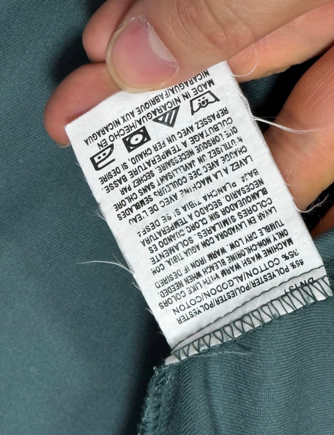 디키즈 헤비 오버 청록 워크셔츠 자켓 XXL 상품이미지5