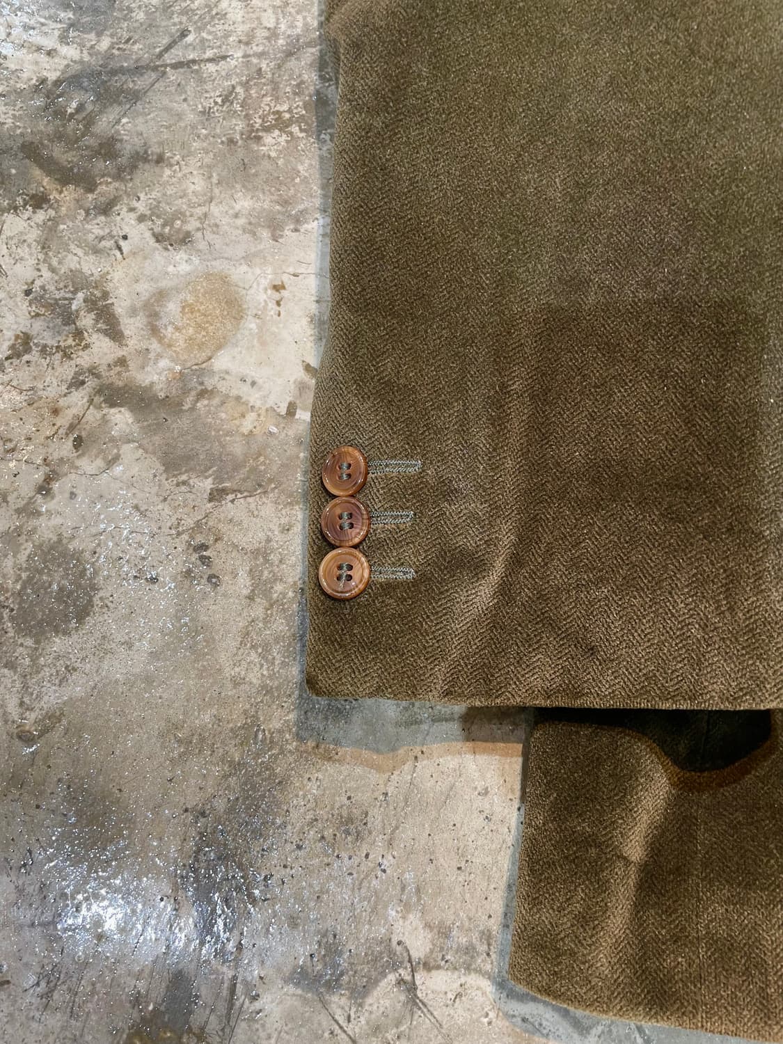 made in italyDouble Breasted Velvet Blaz 상품이미지5