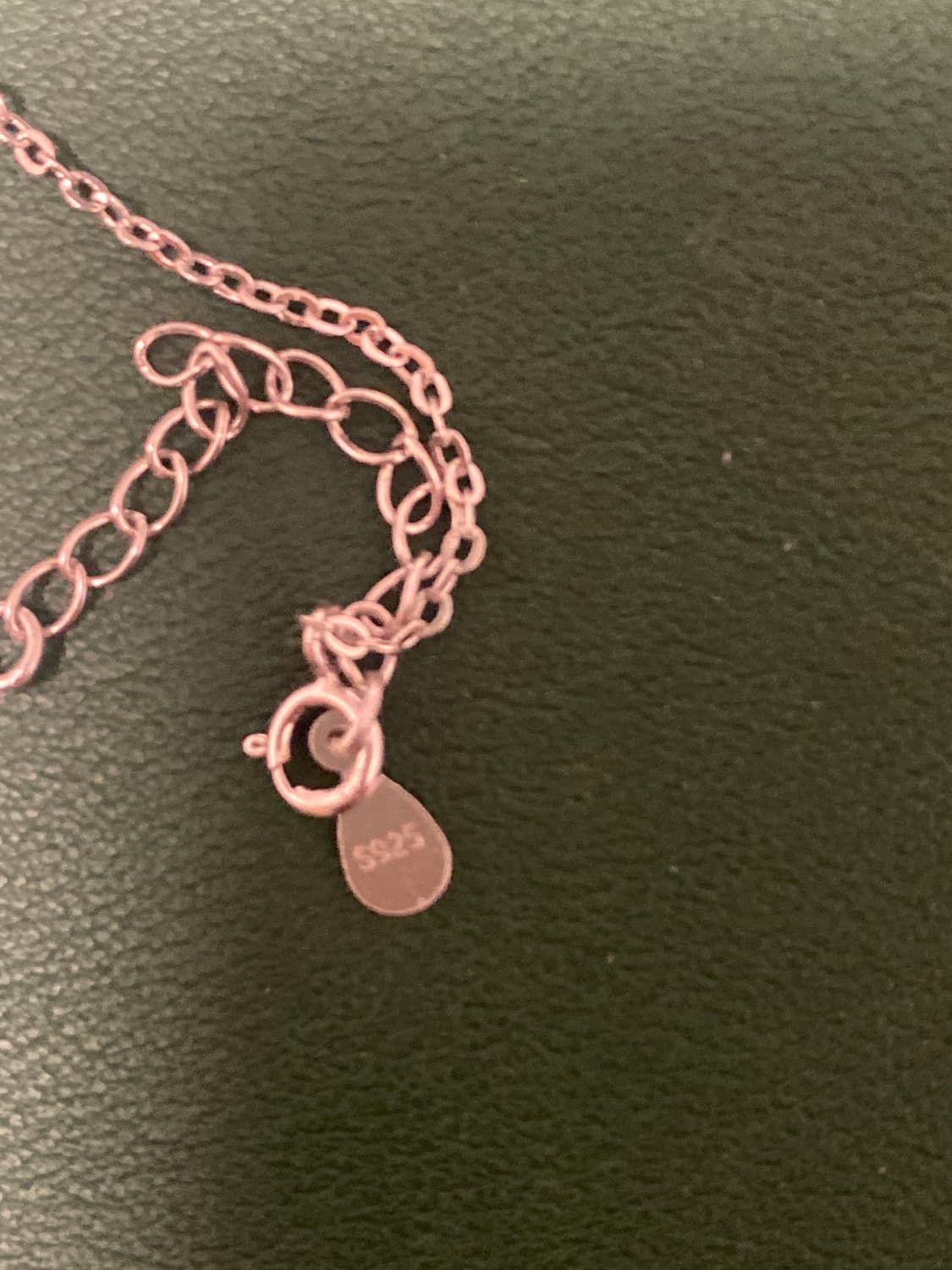 실버 925 큐빅 목걸이 상품이미지3