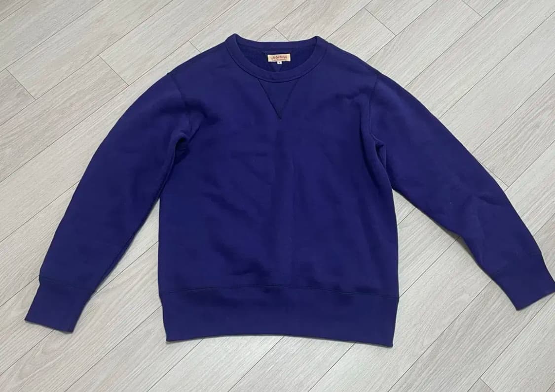 The Real McCoy's 리얼맥코이 스웻 맨투맨 퍼플 상품이미지1