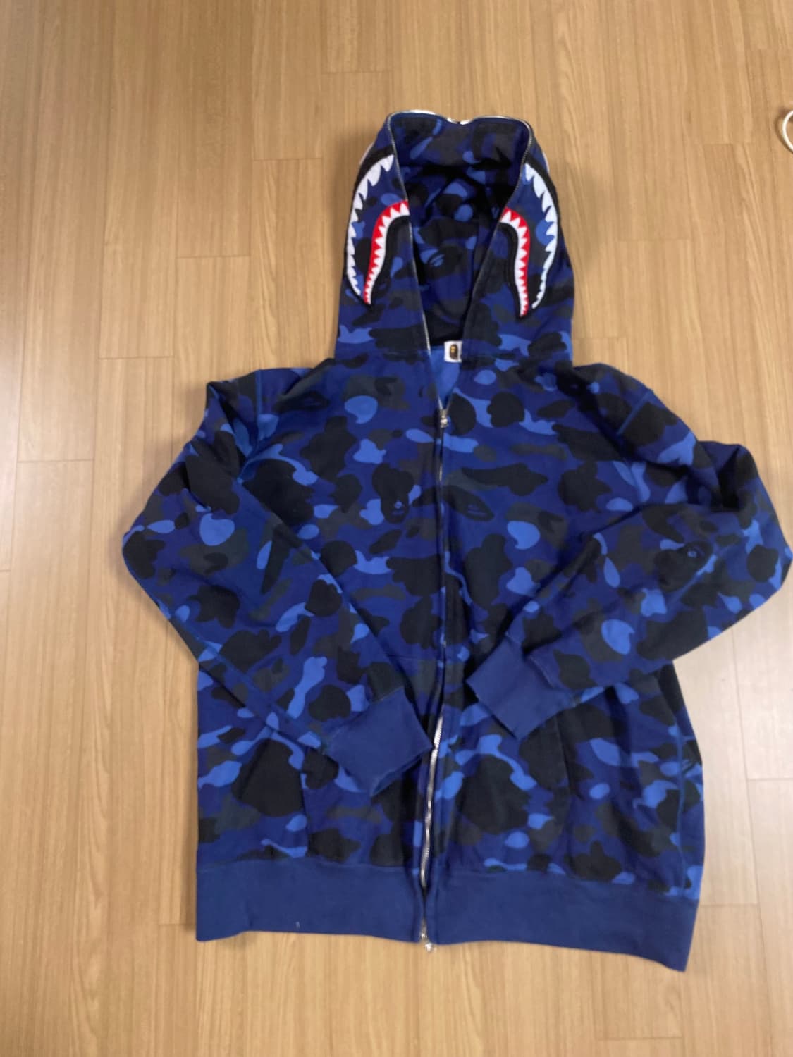 베이프후드집업청계 정품 *급처* 상품이미지2